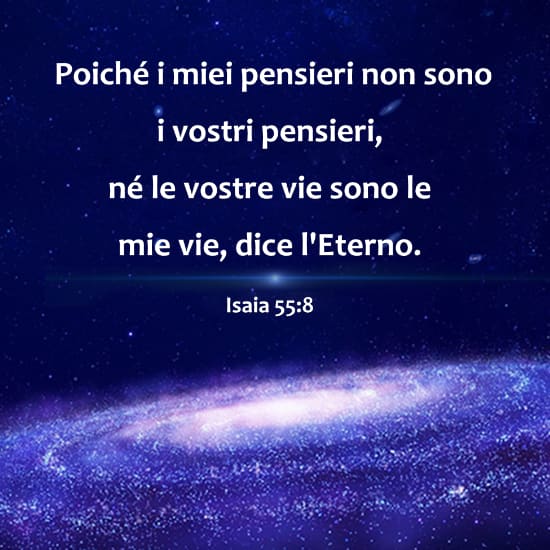 Frasi Bibliche Isaia 55 8