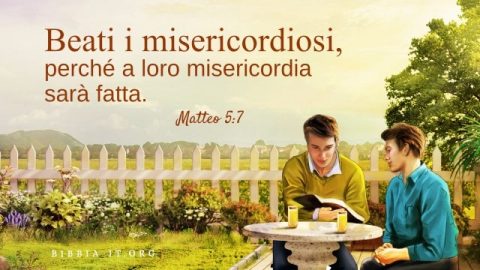 versetti biblici sulla misericordia