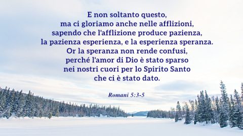 Bibbia sofferenza e tribolazione