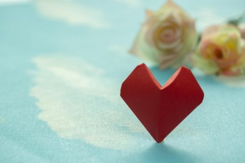 Un cuore rosso
