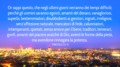 Studiare la Bibbia la situazione Le situazioni degli uomini negli ultimi giorni