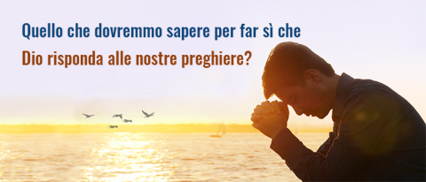 I cristiani stanno pregando
