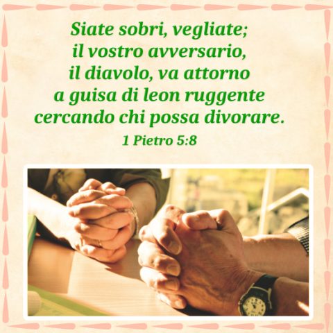 I cristiani stanno pregando