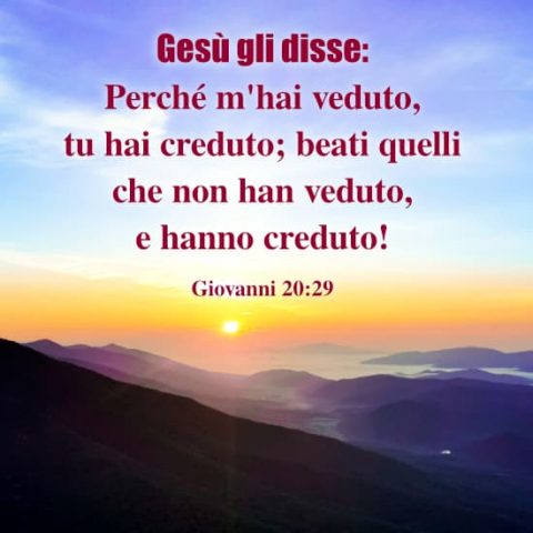 Giovanni 20：29