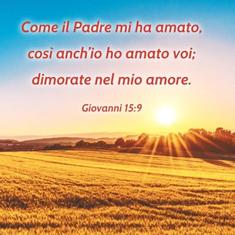 Giovanni15：9