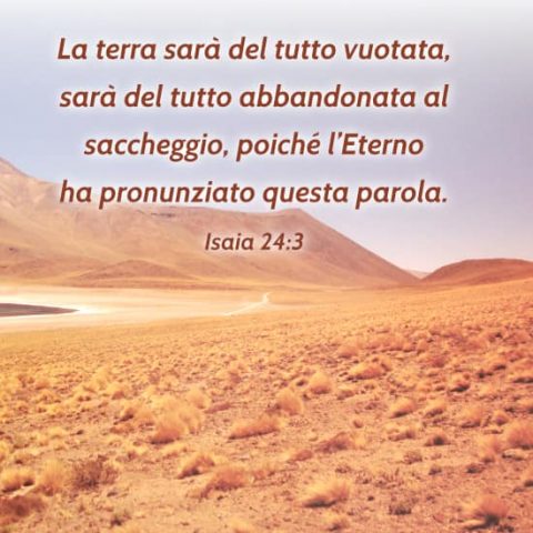 Isaia 24：3
