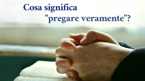 I cristiani stanno pregando