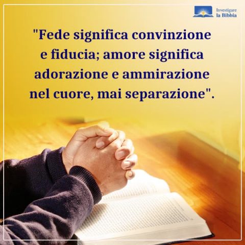I cristiani stanno pregando