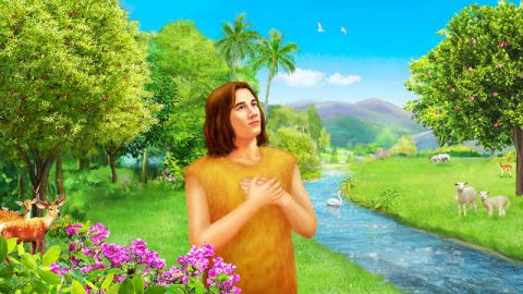 Il comando di Dio ad Adamo