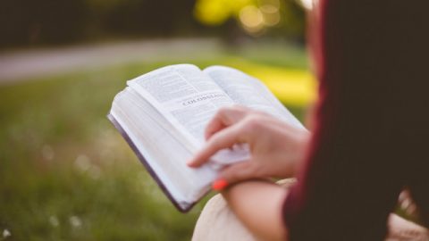 Cristiani che leggono la Bibbia