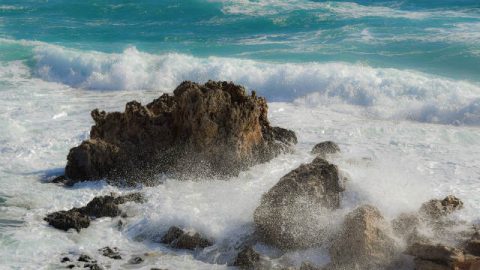 Onde dell'oceano
