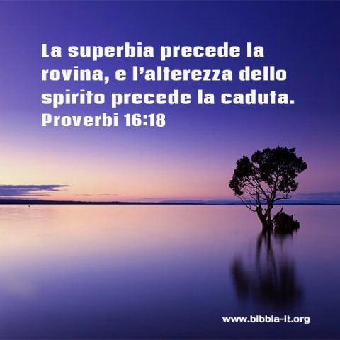 Proverbi 16 18