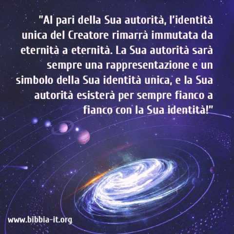 Dio ha creato un cielo stellato dell'universo