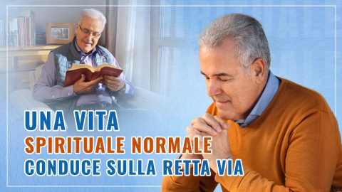 Una normale vita spirituale conduce alla retta via