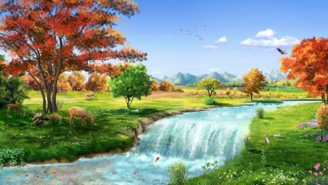 Dio fornisce l'acqua viva della vita umana
