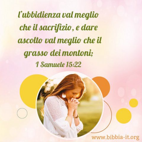 I Samuele 15:22
