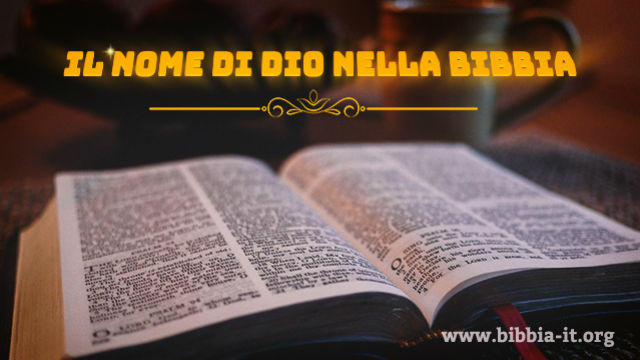 Nome Di Dio Nella Bibbia