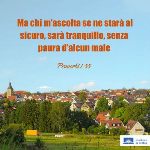Proverbi 1:33