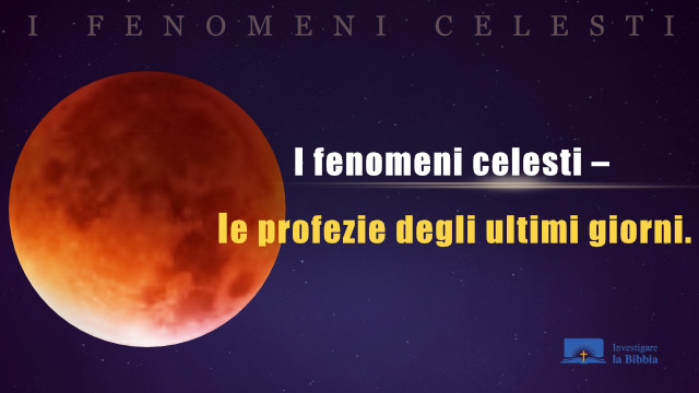 una luna, le profezie degli ultimi giorni.