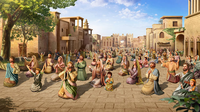 Jahve' Dio perdona la città di Ninive
