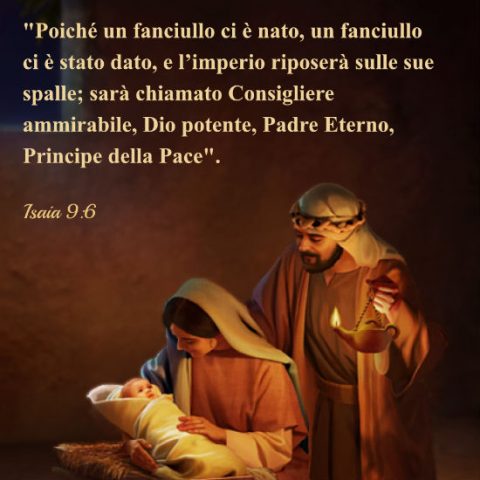 La nascita di Gesù nella mangiatoia di Bethlehem