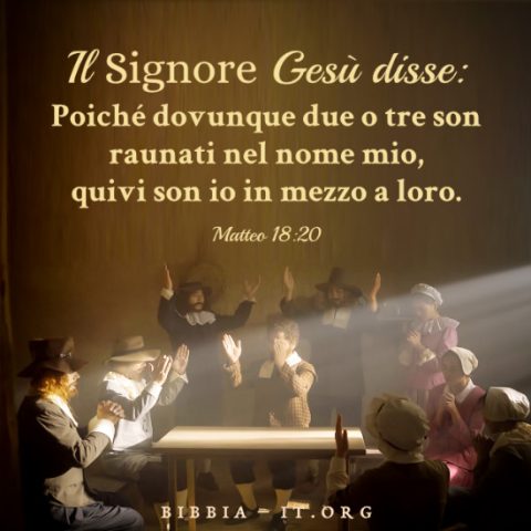 i cristiani pregano a Dio