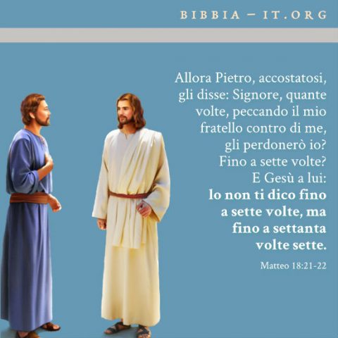 Il Signore Gesù e Pietro parlano