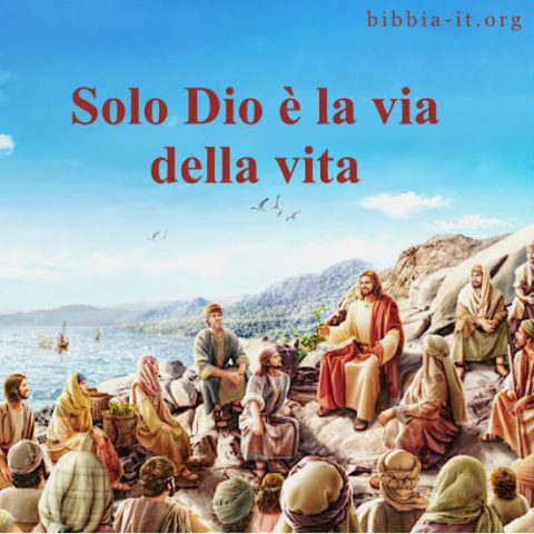 Frasi evangelici Il Signore Gesù predica ai discepoli al mare.