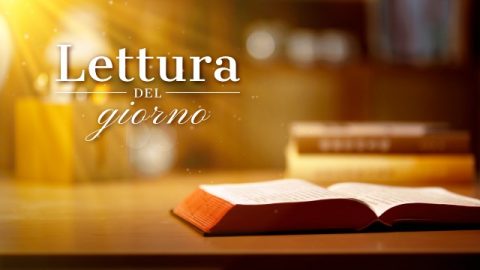 Lettura del giorno