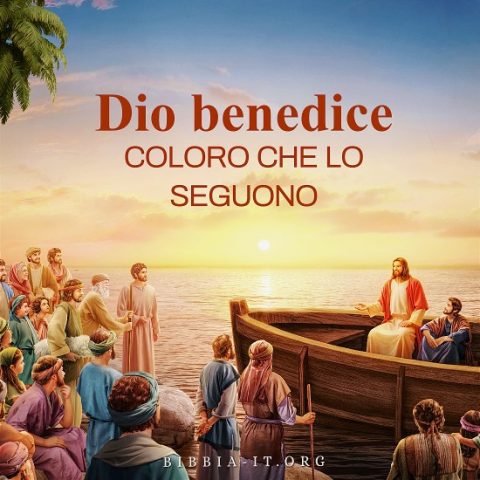 Frasi evangeliche Dio benedice coloro che Lo seguono