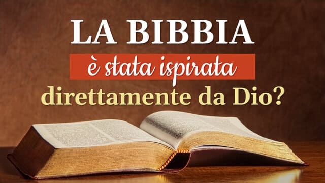 I segreti della bibbia focus: La Bibbia è stata ispirata direttamente