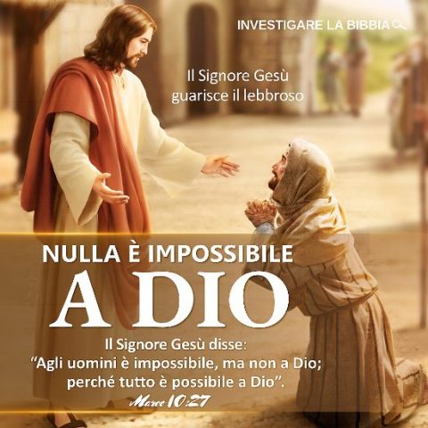 Nulla è impossibile a Dio