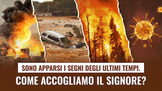 Sono apparsi i segni degli ultimi tempi. Come accogliamo il Signore?