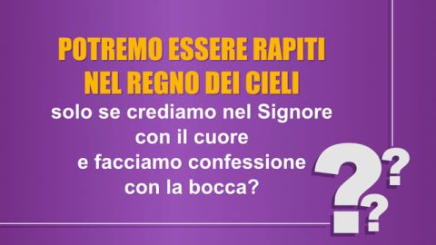 La riflessione della lettera ai Romani 10:10