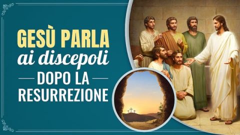 Gesù parla ai discepoli dopo la resurrezione